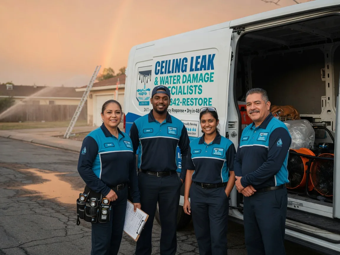 Ceiling Leak Cleanup company in Asher, OK