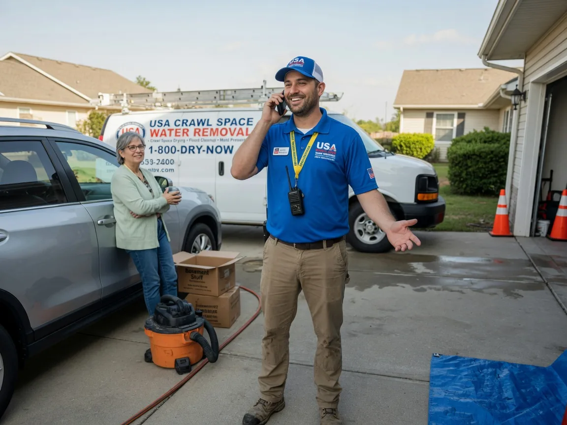 Crawl Space Water Removal Asher, OK FAQs